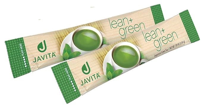 Lean + Green, Premium, 100% Japanese Matcha Green Tea, Garcinia Cambogia (as Super Citrimax) & Gymnema Sylvestre, for Weight Management, Appetite Control 24 ct - 1 Box, Javita-StrideForce Fitness