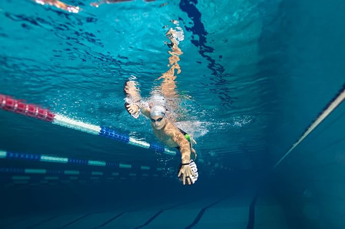 arena Unisex Elite Hand Paddle 2 for Lap Swimming and Technique Training, Swim Equipment for Men and Women, 4 Sizes-StrideForce Fitness