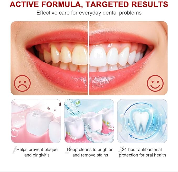 SP 6 Probiotic Whitening Toothpaste - Upgraded Probiotic Formula - Brighten Your Smile & Strengthen Oral Health