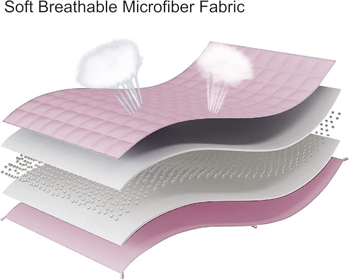 L'AGRATY Weighted Blanket - 60"x80" 22lbs Cooling Breathable Heavy Blanket Microfiber Material with Glass Beads Big Blanket for Adult All-season Summer Fall Winter Soft Thick Comfort Blanket-StrideForce Fitness