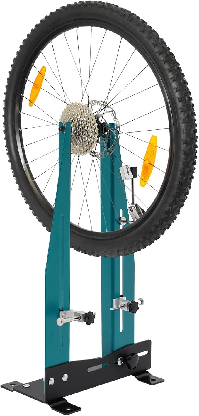 Wheel Truing Stand, 27.5-29inch Wheel Tire Truing Stand Tabletoptire Rims Repair Tool Professional Bicycle Wheels Maintenance Instrumentation for Children'S Bikes Folding Bikes Road Bikes-StrideForce Fitness