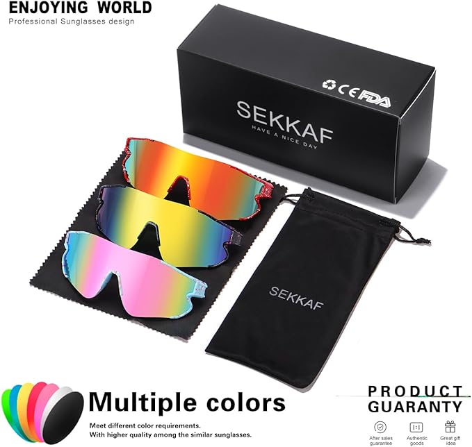 Kids Baseball Sunglasses for Boys Girls Youth Softball Cycling Sports Sunglasses UV400 Protection Age 5-12-StrideForce Fitness