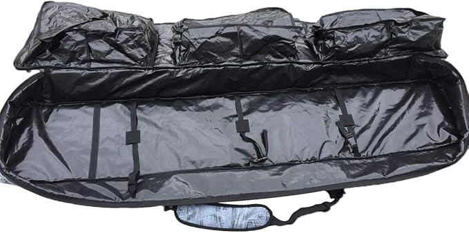 UNISTRENGH Snowboard Bag For Air Travel - Padded Snowboard Bag - Waterproof Fully Padded Snowboarding Travel Bag For Flying - Up to 165 CM Snowboards-StrideForce Fitness