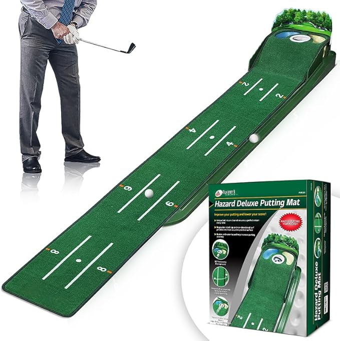 Golf Putting Mat for Various Skill Levels-StrideForce Fitness