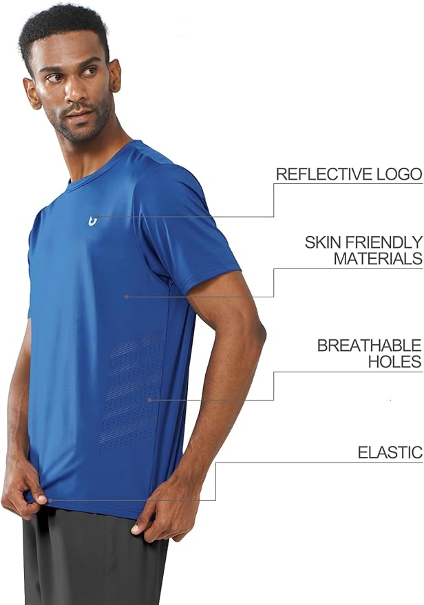 NORTHYARD Breathable 2.0™ Men's Athletic Workout T-Shirt-StrideForce Fitness