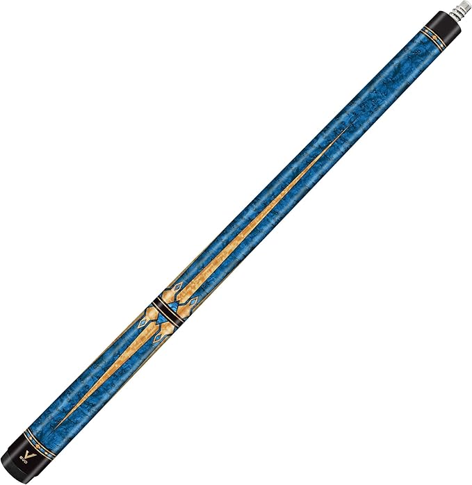 EVO Pegasus Jump Cue Stick, 29” Glassfiber Hybrid pro Taper mini 3/8-8 Joint, Tip Brown Bakelite, 13.9mm, Carbon Composite Cue Butt, 3 Pieces-StrideForce Fitness