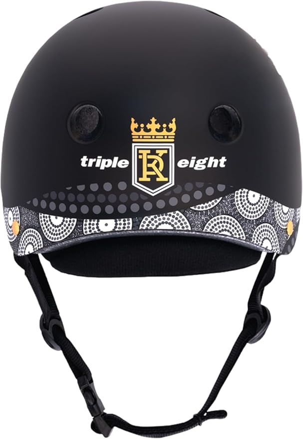 Triple Eight Deep Cover Helmet - Ideal for Skateboarding, Bicycling, BMX, and Roller Skating-StrideForce Fitness