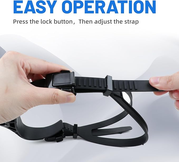 Supertrip Adult Lap Swim Snorkel for Training and Snorkeling-StrideForce Fitness