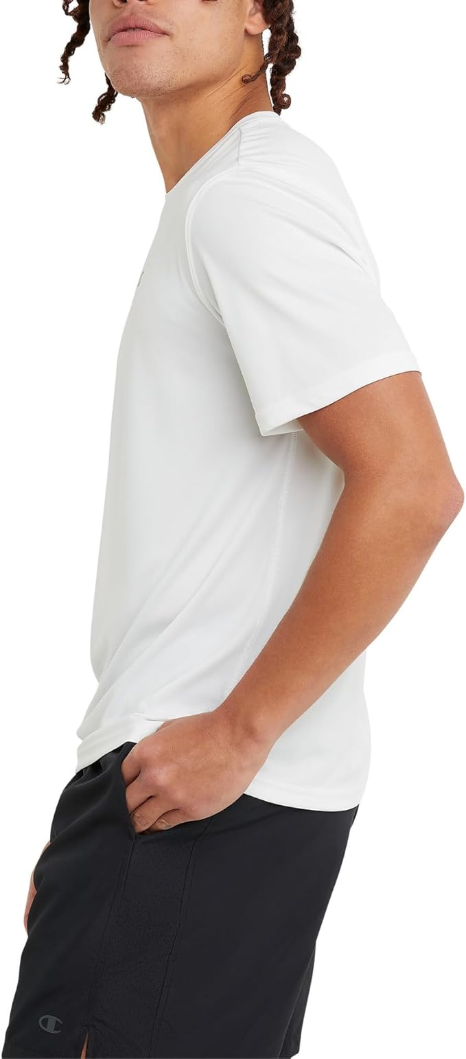 Champion Men's T-shirt, Sport Tee, Moisture Wicking, Anti Odor, Athletic T-shirt for Men (Reg. Or Big & Tall)-StrideForce Fitness