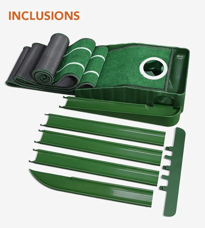 Golf Putting Mat for Various Skill Levels-StrideForce Fitness