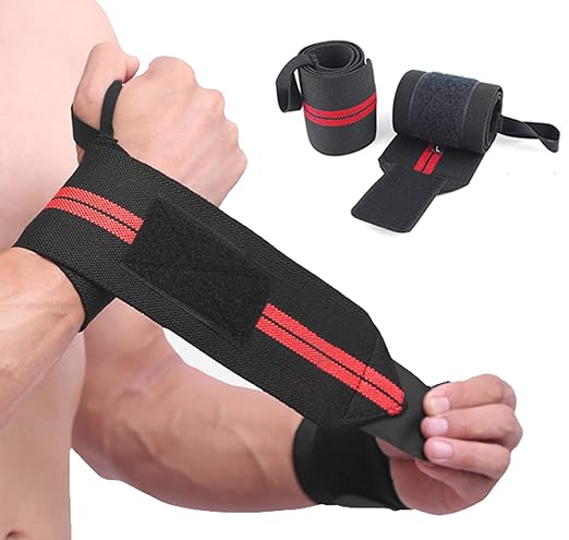 2 Pack Wrist Brace Wrist Straps for Weightlifting, Wrist Straps Lifting Straps Wrist Weights Carpal Tunnel Wrist Brace