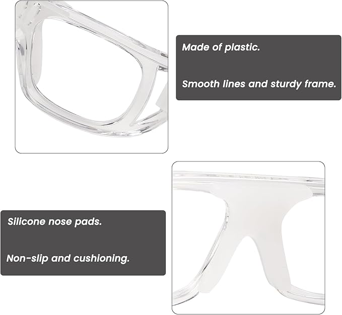 Andux Basketball Soccer Football Sports Glasses Eyewear Goggles Eye Safety Glasses LQYJ-01-StrideForce Fitness