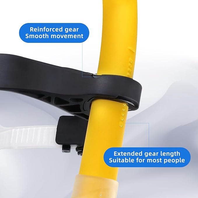 Supertrip Adult Lap Swim Snorkel for Training and Snorkeling-StrideForce Fitness