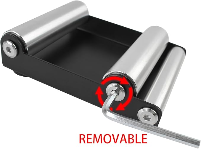 Motorcycle Wheel Cleaning Stand Universal Wheel Clean Roller Stand for Tire Cleaning & Chain Lubrication for Dirt Bike Street Bike-StrideForce Fitness