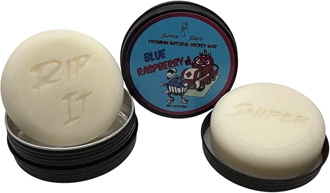 Hockey Wax Premium Natural Hockey Stick Wax – Protect Hockey Tape Provide Perfect Tacky Grip for Hockey Stick Tape Protect Hockey Stick Blade from Water Ice and Snow-StrideForce Fitness