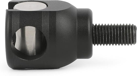 AMEYXGS Archery Bow Stabilizer for Compound Bow, 3K Carbon Fiber 6", 8", 10", 12" 15" Rods, Damping System, Weights Kit, Single Side V-Bar Mount,Quick Disconnect-StrideForce Fitness