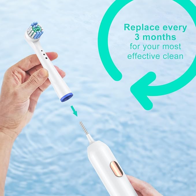 Safcare 48pcs Replacement Brush Heads Compatible with Oral B Electric Toothbrushes, Professional Electric Toothbrush Heads Compatible with Oral b Braun Electric Toothbrush