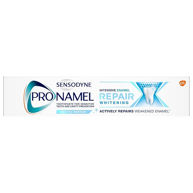 Sensodyne Pronamel Intensive Enamel Repair Toothpaste for Sensitive Teeth and Cavity Protection, Whitening Toothpaste to Strengthen Enamel, Arctic Breeze - 3.4 Ounces x 4