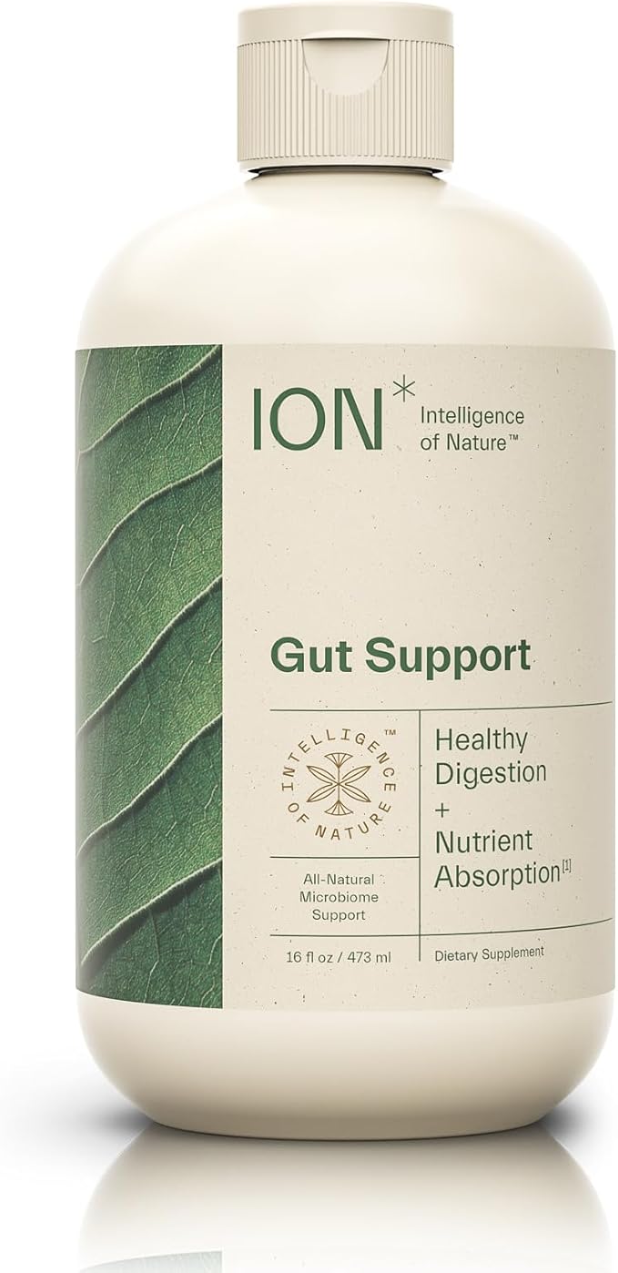 ION* Intelligence of Nature Gut Support | Promotes Digestive Wellness, Strengthens Immune Function, Alleviates Gluten Sensitivity, Enhances Mental Clarity (16 oz.)-StrideForce Fitness