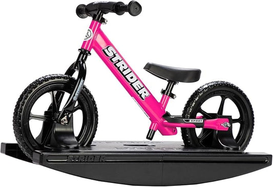 Strider 12” - Helps Teach Baby How to Ride a Balance Bicycle - for Kids 6 Months to 4 Years - Easy Assembly & Adjustments-StrideForce Fitness