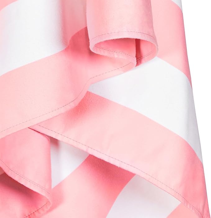 Dock & Bay Quick Drying Towel - for Sports & Gym - Compact, Lightweight - 100% Recycled - Includes Bag - Cabana Light - Malibu Pink, Double Extra Large (180x200cm, 70x78)-StrideForce Fitness