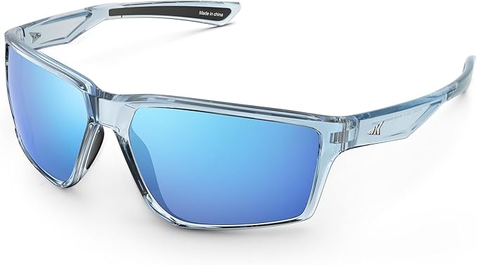 KastKing Osage Polarized Sport Sunglasses for Men and Women, Ideal for Driving Fishing Cycling Running, UV Protection-StrideForce Fitness