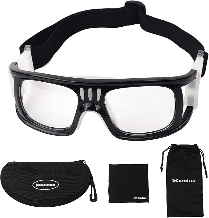 Andux Basketball Soccer Football Sports Glasses Eyewear Goggles Eye Safety Glasses LQYJ-01-StrideForce Fitness