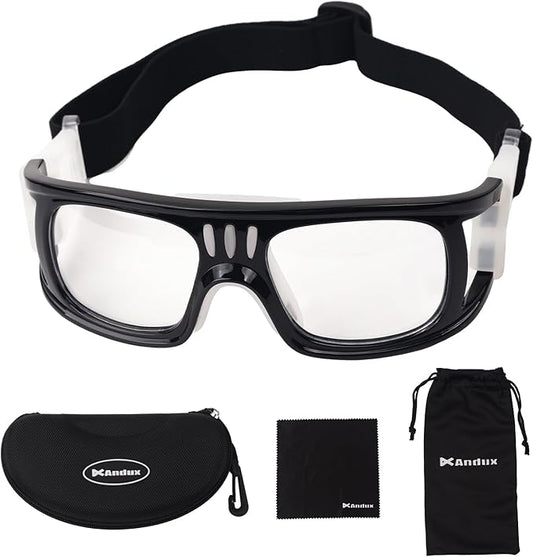 Andux Basketball Soccer Football Sports Glasses Eyewear Goggles Eye Safety Glasses LQYJ-01-StrideForce Fitness