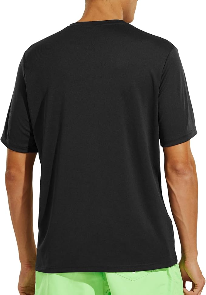 MIER Men's Quick Dry Workout Shirts Moisture Wicking Running Athletic Performance T-Shirts Recycled Polyester Top Tee-StrideForce Fitness