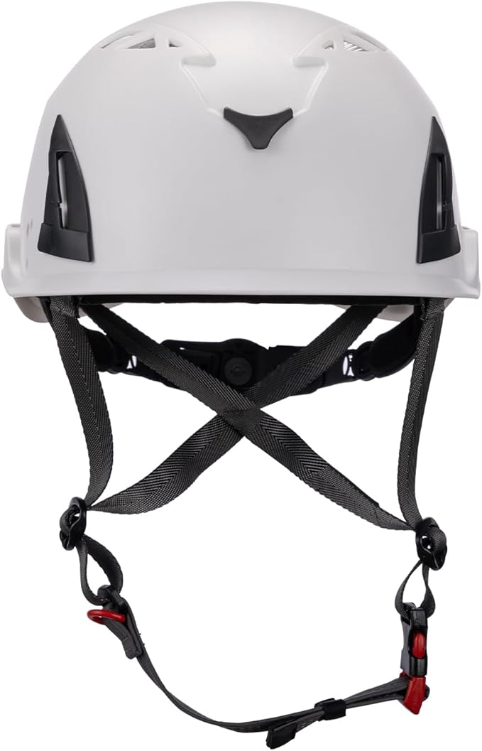 Land Helmets ClimbPro Safety Helmet for Rock Climbing – Lightweight & Durable Hard Shell with Adjustable Chin Strap and Accessory Slots – Ideal for Indoor & Outdoor Adventure-StrideForce Fitness