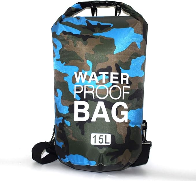 Waterproof Dry Bag 2L/5L/10L/15L/20L/30L, Roll Top Sack Keeps Gear Dry for Kayaking, Rafting, Boating, Swimming, Camping, Hiking, Beach, Fishing with Free Waterproof Phone Case-StrideForce Fitness
