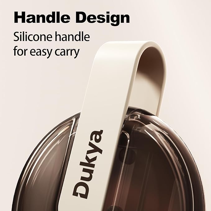 Retainer Case - mouth guard and Orthodontic Aligner Case, Adjustable air holes, Fashion, Multifunctional Portable Box - Latte White