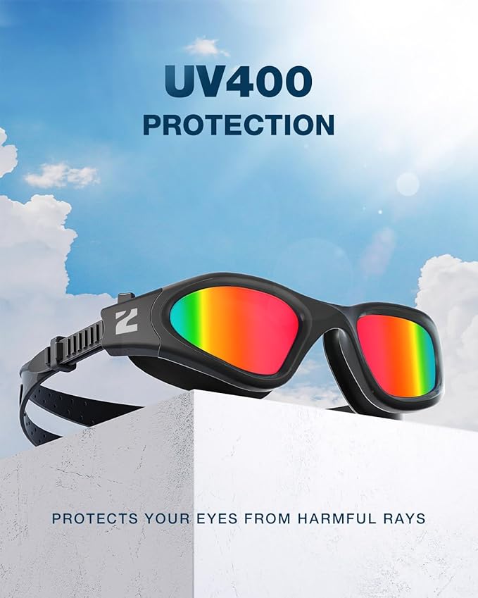 ZIONOR Swim Goggles, G1 SE Swimming Goggles Anti-fog for Adult Men Women-StrideForce Fitness