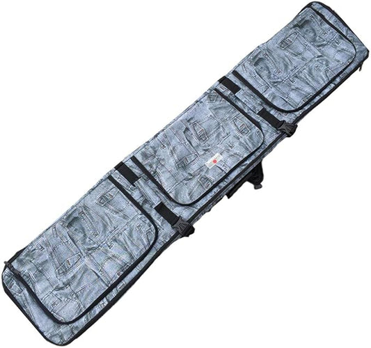 UNISTRENGH Snowboard Bag For Air Travel - Padded Snowboard Bag - Waterproof Fully Padded Snowboarding Travel Bag For Flying - Up to 165 CM Snowboards-StrideForce Fitness