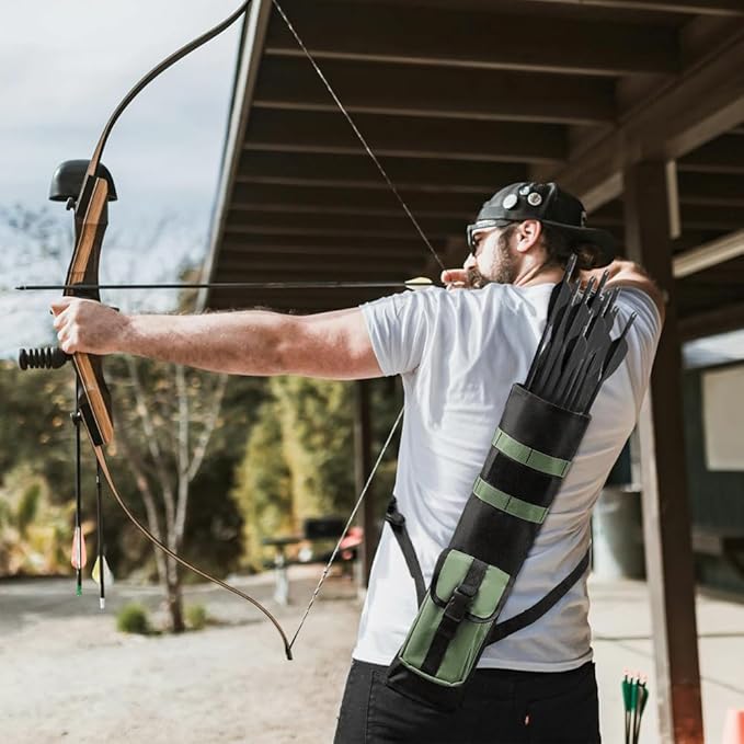 PSKOOK Archery Lightweight Back Arrow Quiver-StrideForce Fitness