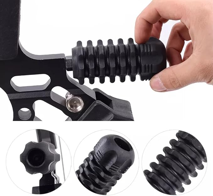 SOPOGER Archery Compound Bow Stabilizer Bow Riser Extension Dampener Target Quick Disconnect Silencers Stabilizer for Recurve Bow Hunting Shooting-StrideForce Fitness