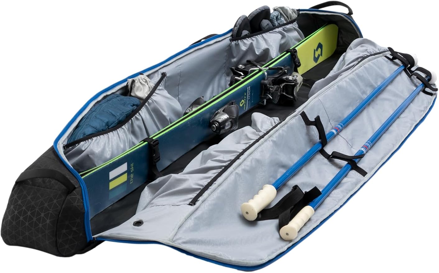 Kantaja™ Ski Sleeve - 170-190cm Ski Bag with Padded Carry Handles - Ultra Durable, Water Resistant Gear Storage-StrideForce Fitness