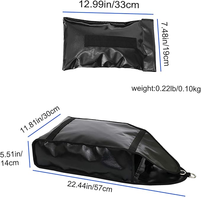 Begonia.K Adjustable Weight Sled Running Speed Training with Adjustable Strap, Sprinter Speed Training with 4 Weight Sandbags-StrideForce Fitness