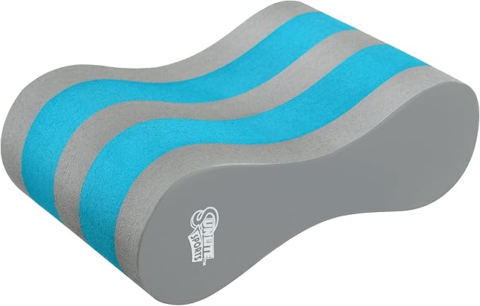 Sunlite Sports EVA 5-Layer Pull Buoy Leg Float - Pool Training Aid, Legs and HIPS Support for Adults, Kids, and Beginners, for Swimming Stroke-StrideForce Fitness