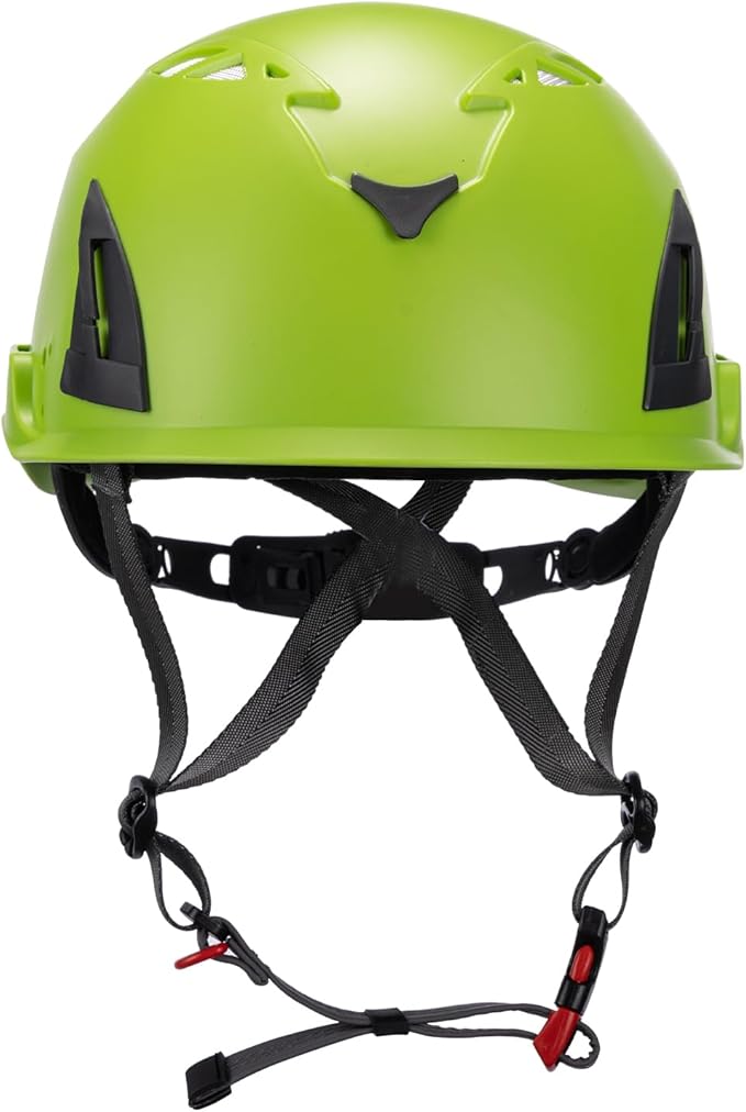 Land Helmets ClimbPro Safety Helmet for Rock Climbing – Lightweight & Durable Hard Shell with Adjustable Chin Strap and Accessory Slots – Ideal for Indoor & Outdoor Adventure-StrideForce Fitness