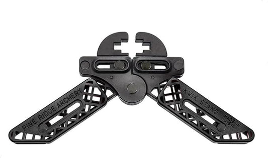 Pine Ridge Archery Kwik Stand Bow Support, Fit on Most Bow Limbs, Perfect for Ground or Box Blind Hunting-StrideForce Fitness