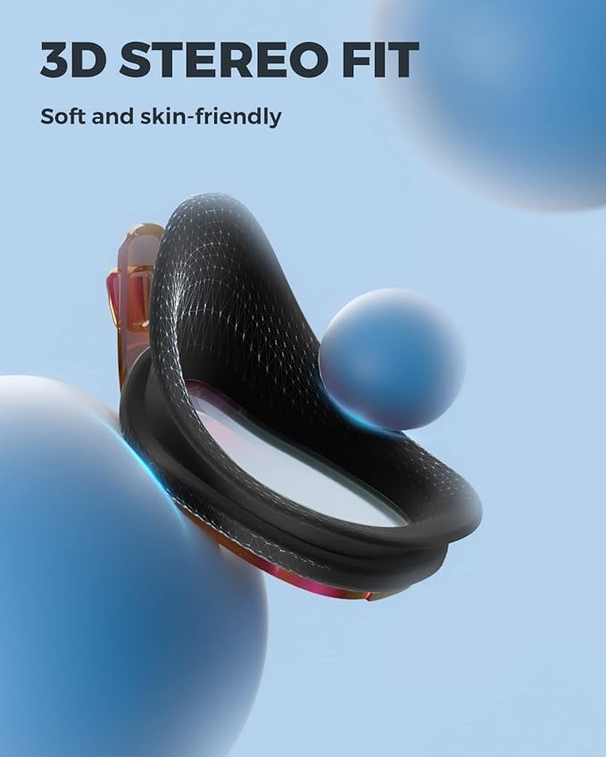 OMID Swim Goggles, P3 Anti-Fog Swimming Goggles for Men Women Anti-UV Goggles-StrideForce Fitness