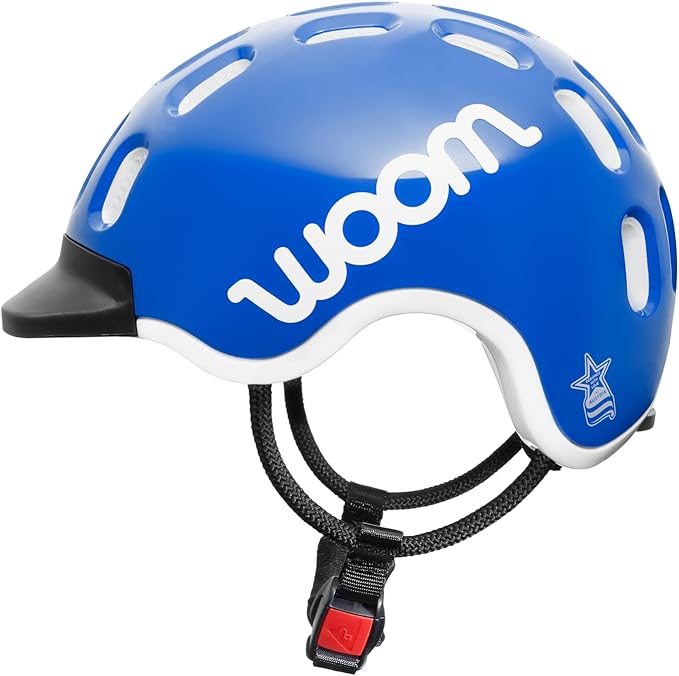 woom Kids’ Bike Helmet, Adjustable Children's Pinch-Free Helmet for Roller Skating & Scooting, Safe Bicycle & Cycling Helmet for Boys & Girls (1-14 Years Old)-StrideForce Fitness