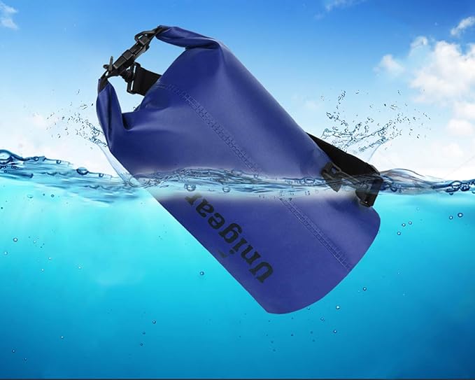 Unigear Dry Bag Waterproof, 2L/5L/10L/20L/30L/40L Floating and Lightweight Bags for Kayaking, Boating, Fishing, Swimming and Camping with Waterproof Phone Case-StrideForce Fitness