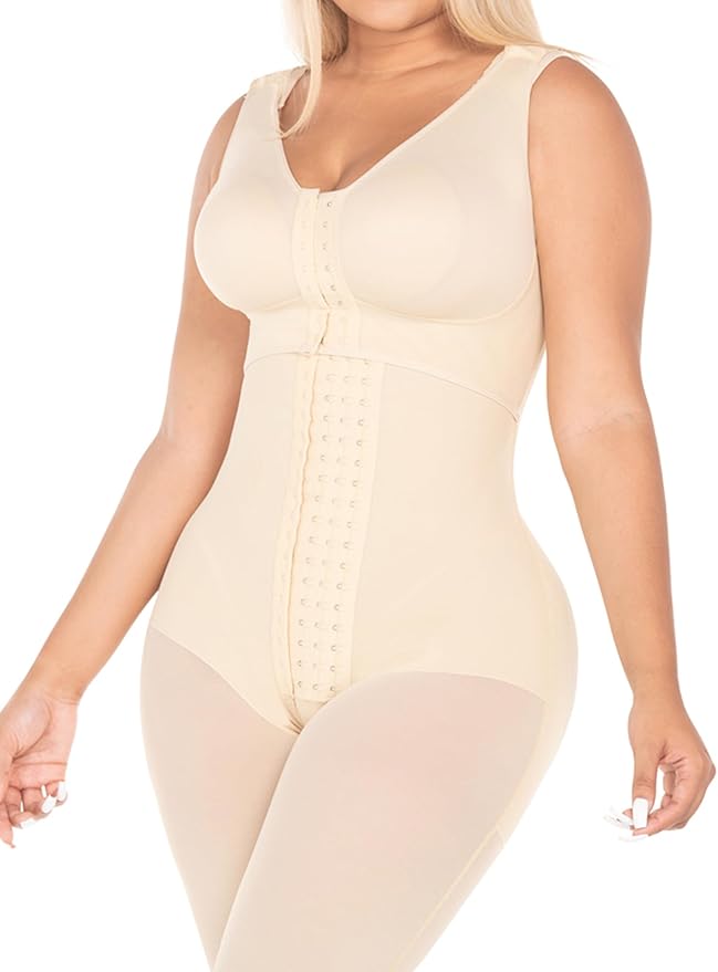 M&D Full Body Faja for Women | Fajas Colombianas Moldeadoras Post Surgery – Stage 2 Faja for Tummy Tuck, Lipo 360 & BBL-StrideForce Fitness