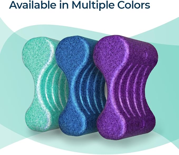 Taper8 Swim Training Pull Buoy by Ray-Board: No-Slip, Ergonomic, Premium, Pool aid, Leg and Hip Support, Performance-StrideForce Fitness