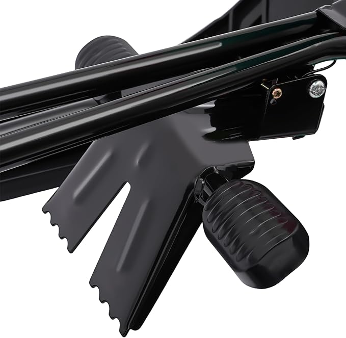 Sleds for Snow, Portable Snow Racer Winter Ski Sled Snow Sled W/Steering Wheel, Outdoor Ski Sled Slider Board for 3-15 Years Kids, Toboggan Pulling Boat Seat Sled for Ice Skating-StrideForce Fitness