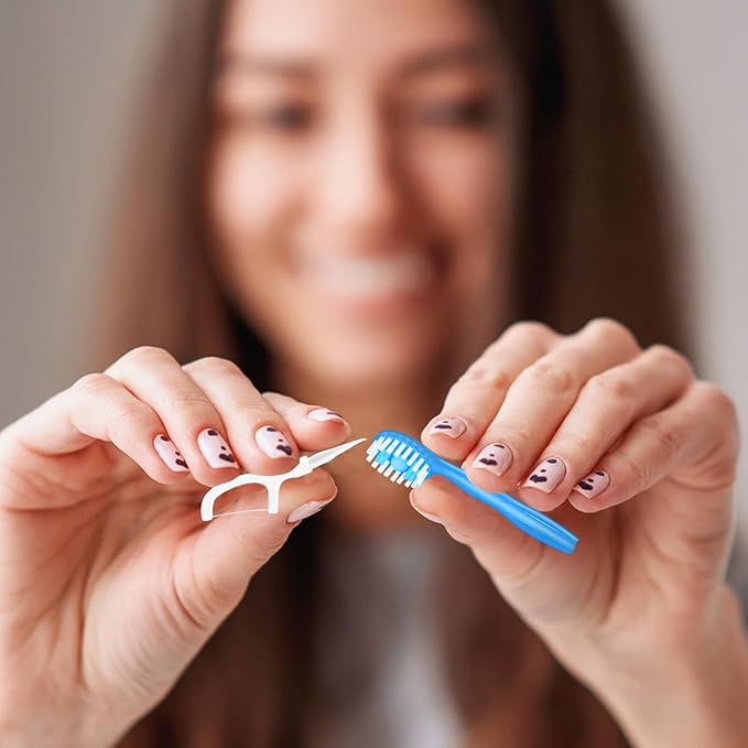 Mini Disposable Toothbrushes with Toothpaste 5 in 1 Portable Individually Wrapped Travel Toothbrush with Toothpaste + Tongue Scraper + Picks+Floss Travel Case (Green Plum Tea, 10)