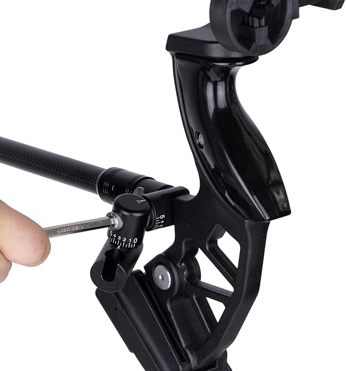 Single Side Adjustable Bow stabilizer, Shooting stabilizer, v bar Attachment for Compound Bow Stand-StrideForce Fitness