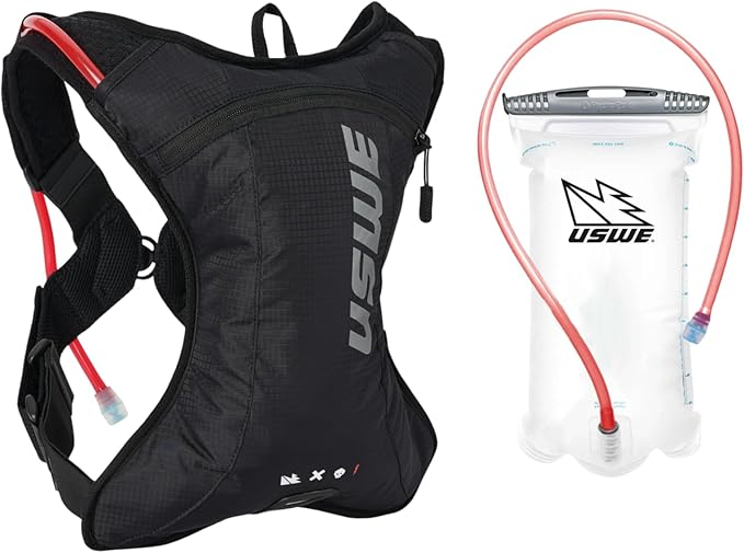 USWE Outlander XC Hydration Pack, Running, Hiking Hydration Backpack with Water Bladder (1.5L/50oz), Hydropack for Men & Women, Backpack Gear & Equipment for Cycling, MTB-StrideForce Fitness